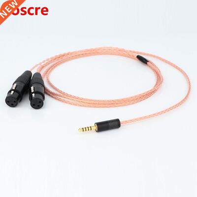 Preffar 1PC 8Cores 4.m Plug to Dual 3Pn XLR Female/Male