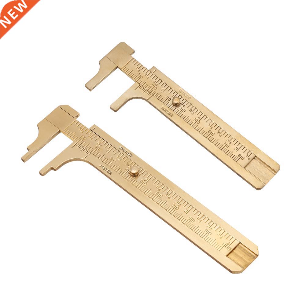 Brass Vernier Caliper Double Scale mm/inch Sliding Gauge Ver
