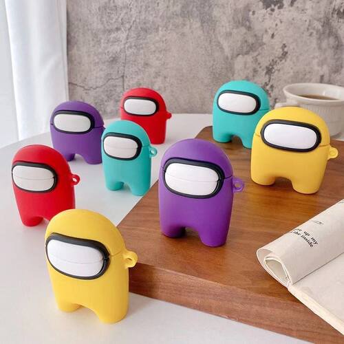 Cartoon Among us Game Case For Airpods 1 2 3 Air Pods Pro E
