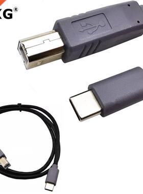 1m USB Data Cable USB 3.1 Type C Male Connector to USB2.0 B