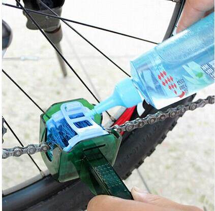 Cycling MTB Bike Bicycle Chain Cleaner Multi Tool Set Flywhe