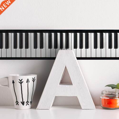 10*200cm/3.94*78.7nch Pano Keyboard Wast Lnes Wall Borde
