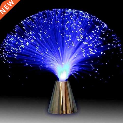Multicolor LED Fiber Optic Light Night Lamp Holiday Christma