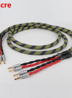 Preffair LS-180 OCC Silver Plated Speaker Cable Hi-Fi Loudsp