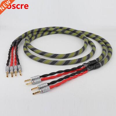 Preffair LS-180 OCC Silver Plated Speaker Cable Hi-Fi Loudsp