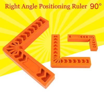 woodworking Right-angle positioning ruler 90 degree L-Shaped