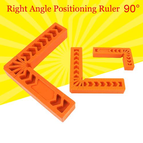 woodworking Right-angle positioning ruler 90 degree L-Shaped