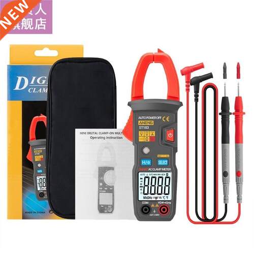 ST183 Digital Clamp Meter AC Current 6000 Counts Multimeter