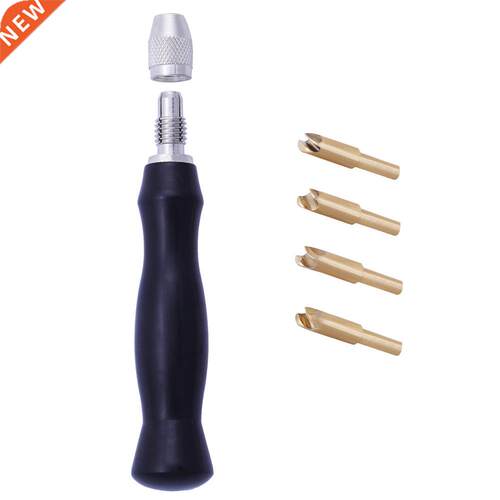Leather edge ebony handle creasing machine Leader rcraft mar