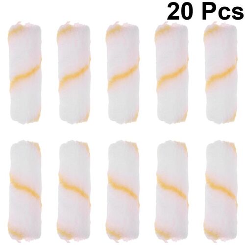 20PCS Paint Roller Cover Mini Rollers Cover Polyester