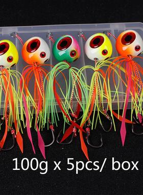 60g 100g 120g 150g 200g Tai Kabura Slider Jig Sinker Lead Ji