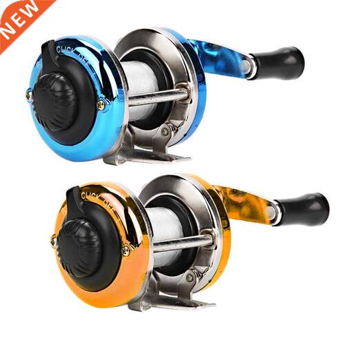 Mini Metal/Plasticl Drum Fishing wheel Portable Winter Ice F