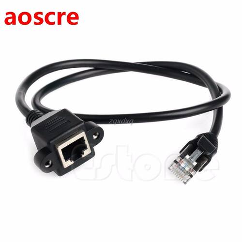 1 PC 0.6m Ethernet Internet Network LAN 45 Male to Female