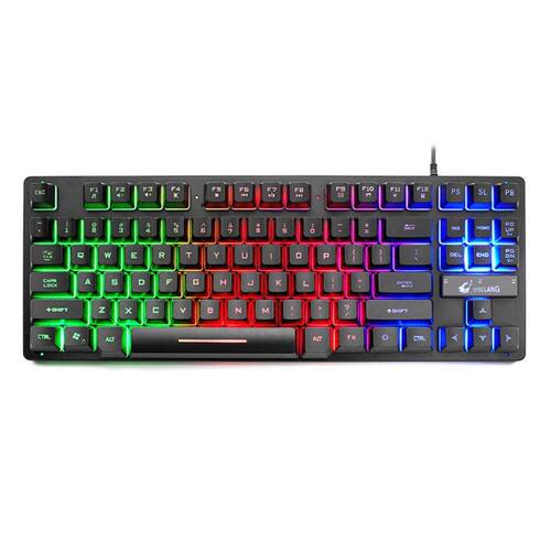 Gaming Keyboard 87 Keys Keyboard for PC / Laptop Gamer Wired