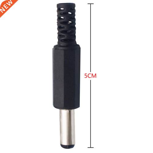 DC Power Jack Plugs Male Socket Adapter 2.1mm x 5.5mm 10pcs