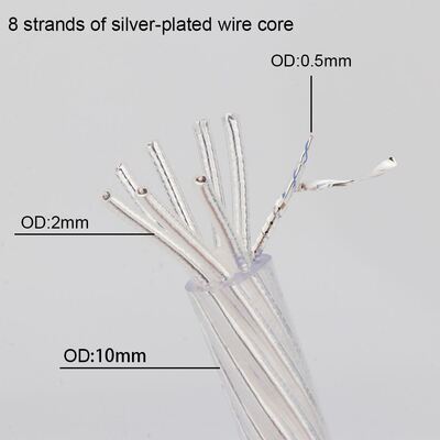 1M 8cores Odin Reference RCA Interconnect Audio Cable for DI