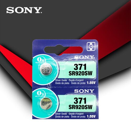 2pcs   Original 371 SR920SW 920 1.55V Watch Battery SR92
