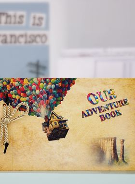 29.5x19.5cm Our Adventure Book  Hand Tie Gift Balloon Pho