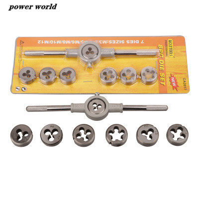 Die grip set Screw tap Tap twist hand tool Manual threaded