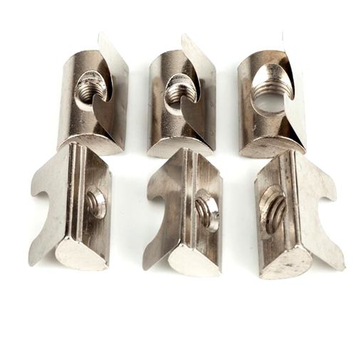 10pcs 3030 Half round nut M4 M5 M6 M8 shrapnel nut block ela