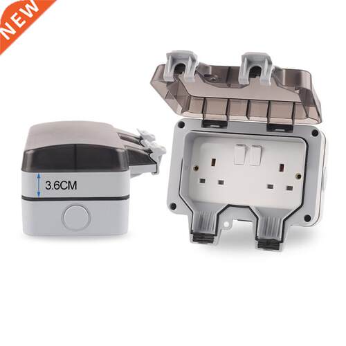 IP66 UK Standard White Outdoor Wall Waterproof Suitable For