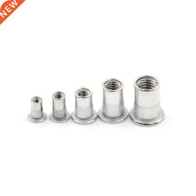 20Pcs M4 M5 M6 M8 M10 Alumnum Alloy Rvnut Flat Head Thread