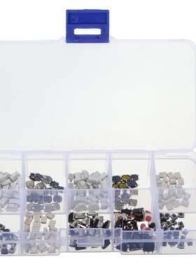 250pcs 10 Types Tactile Push Switch Car Keys Remote Button M