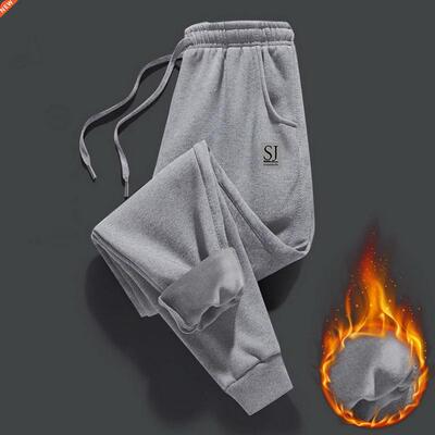 Men's Winter Pants Women Loose Stch Sweatpants Thick