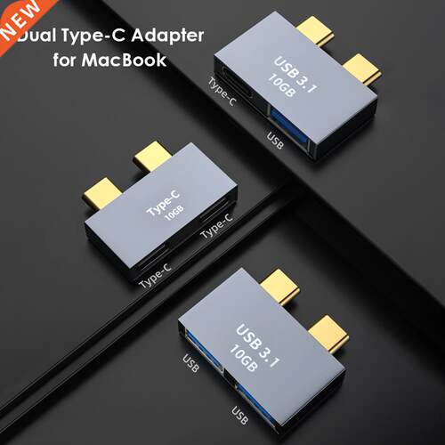 Type-C Expansion Dock Adapter USB C HUB Docking Station Dual
