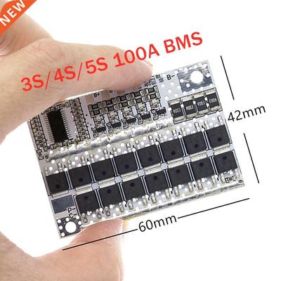 100A 5S 4S 3S BMS LMO/LiFePO4 LiFe Battery Protection Circui