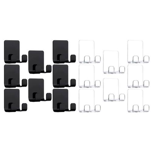 Adhesive Hooks for Hanging Towel Bathroom Kitchen Garage Wal