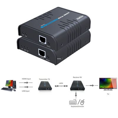 LKV7KVM HDMI KVM extender over IP by cat5e/6 cable up to 1