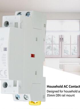 contator eletrico 2P 20A 24V 220V/230V 50/60Hz Household AC