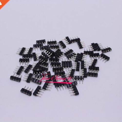 1000pcs 4pin RGB connectors needle connector male to female