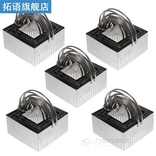 5pcs Wave Square Cookie Cutters Stainless Steel Tool with Ha