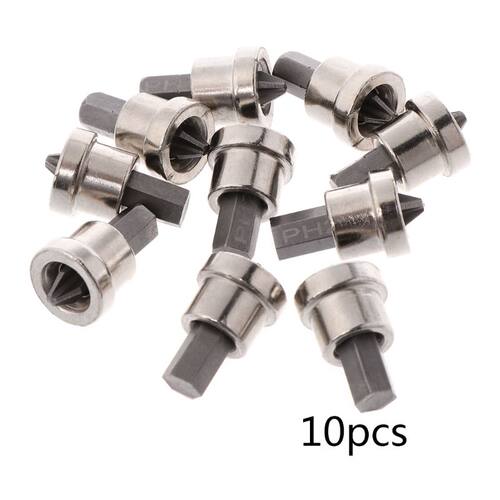 10pcs 25mm Long Depth Stop Plasterbod Drywall Bit Screws L