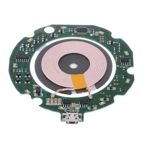 10W Qi Standard Fast Wireless Charger PCBA Circuit Board Tra