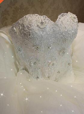 Elegant Luxury Lace Wedding Dress 2022 Vintage Plus Size Bal