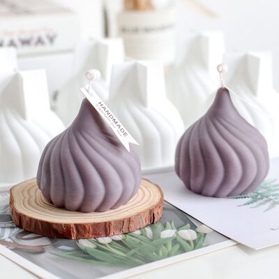 1PC Aromatherapy Candle Silicone Mold Creative Onion Head Or