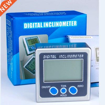 Electronic Aluminum Alloy Protractor Digital Inclinometer 6