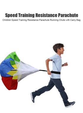 Children Umbrella Drag Drills Resistance Physical Speed Trai