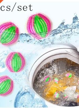 4Pcs Magic Clothes Hair Removal Laundry Ball Clothes Persona