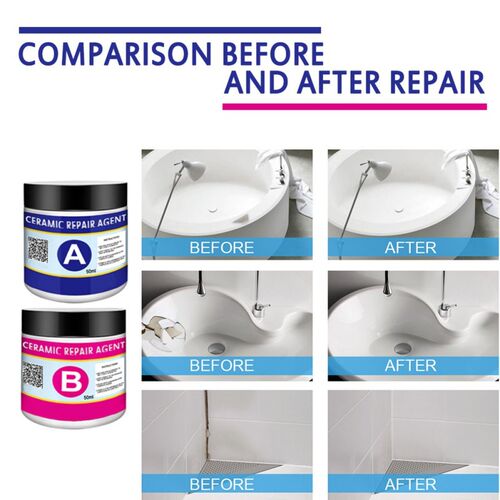 Porcelain White Tile Repair Agent Ceramic Paste Floor Tile A
