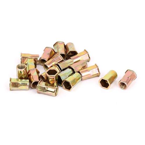 M5 Reduced He Hex Bo Open End Blind Rivet Nuts Nutserts