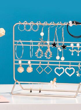 3 Tiers Metal Jewelry Rack Holder Organizer Necklace Earring