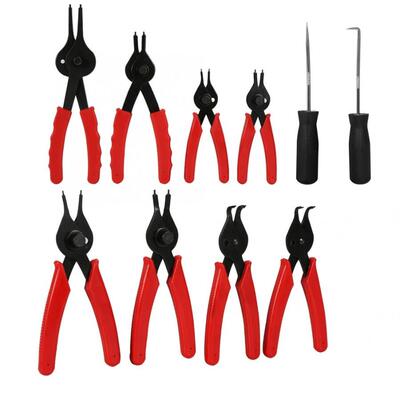 11 pcs Universal Mechanics Internal External Circlip Plier