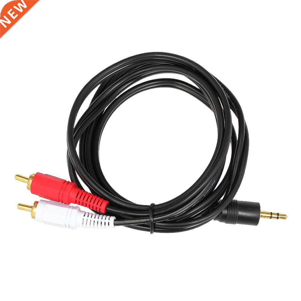 1.5 Meter RCA Audio Cable 3.5mm AUX Male to 2 RCA Male Audio