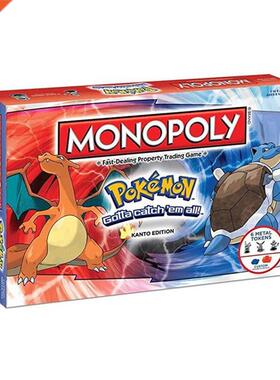 Pokemones Monopoly Toys Pokemones All English Board Game Bo