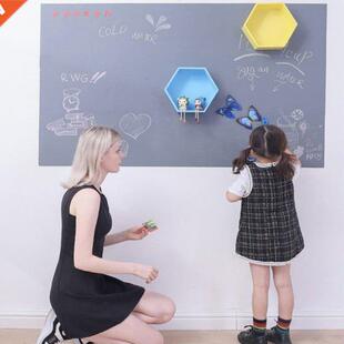 Blackboard Stickers Removable Vinyl Draw 45x100cm Erasable B