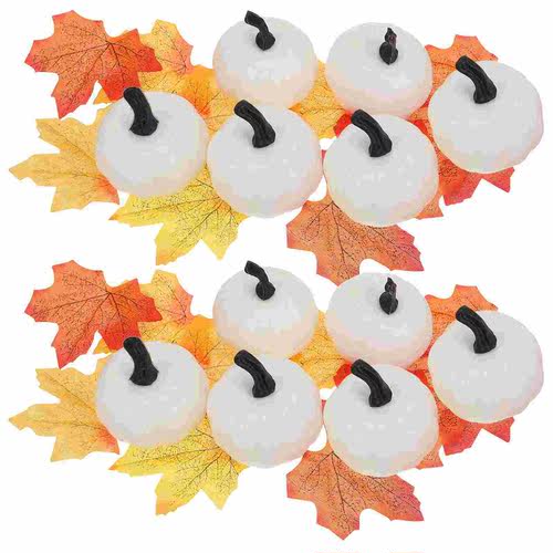 1 Set Decorative Foams Pumpkin Artificial Pumpkin